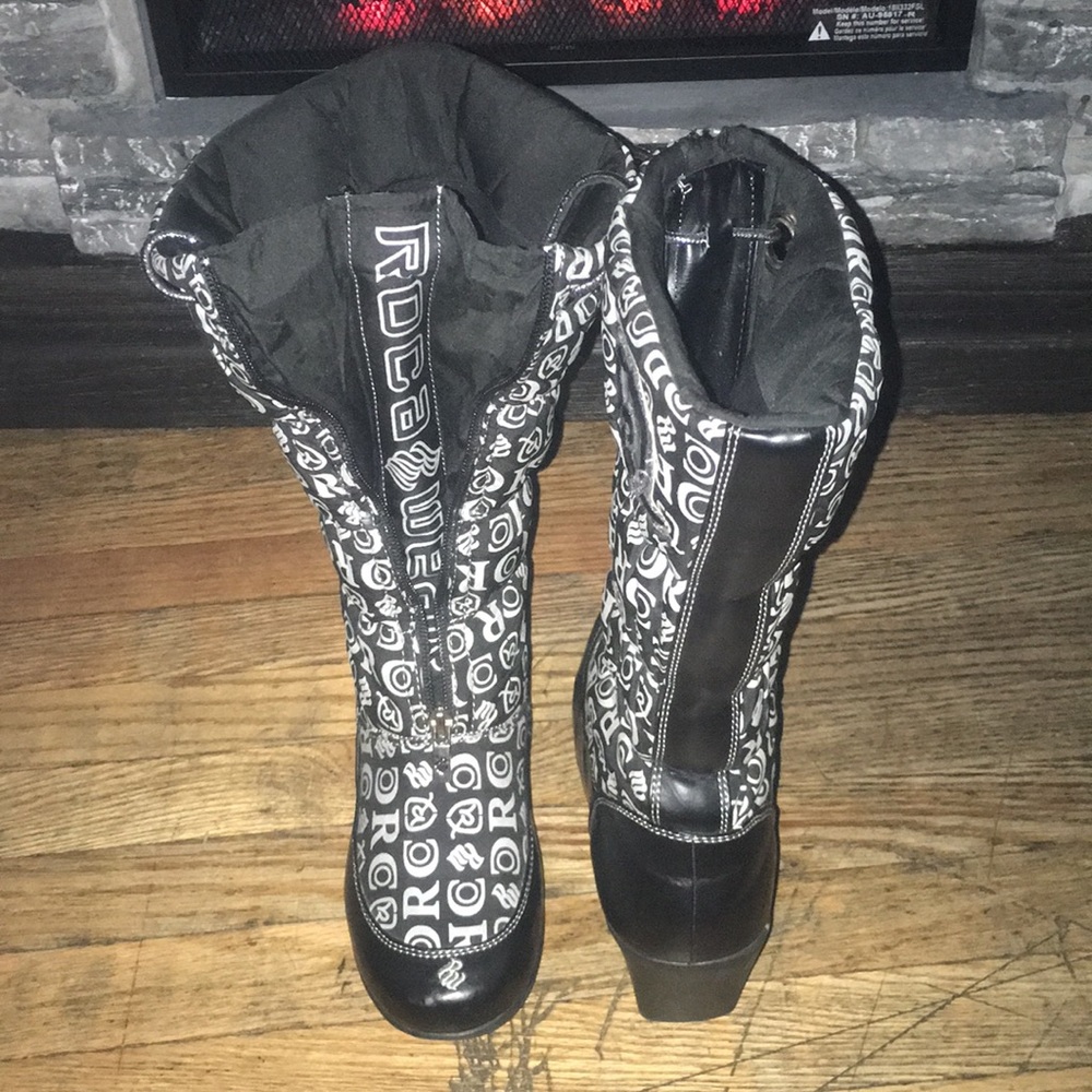 RocaWear Wedge Boots Size 7